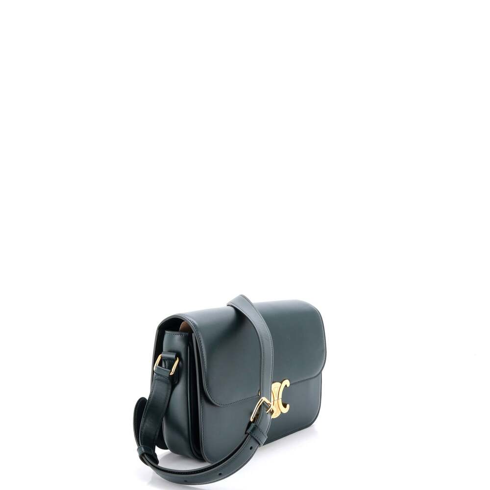 Celine Triomphe Shoulder Bag Smooth #248597C23B - Picture 2 of 7